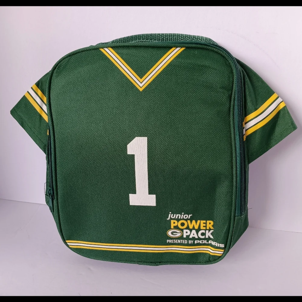 💛💚*4/$15* Green Bay Packers Jersey Cooler Bag Lunch Pack NFL Football Kids